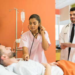 our clientele segments hospital & health